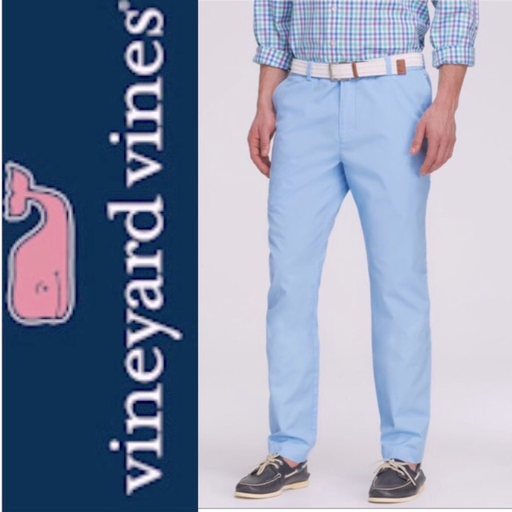 Vineyard Vines slim fit Club Pants 32/32 Blue